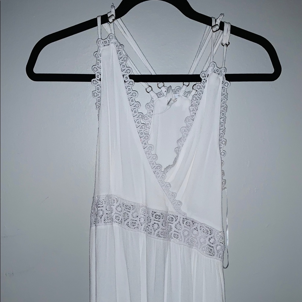 White lace dress